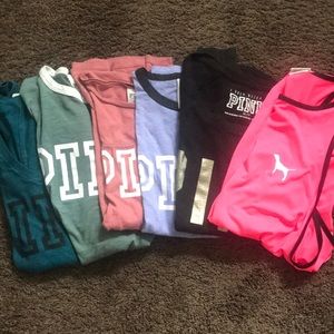 Victoria’s Secret (Pink shirt lot) 6